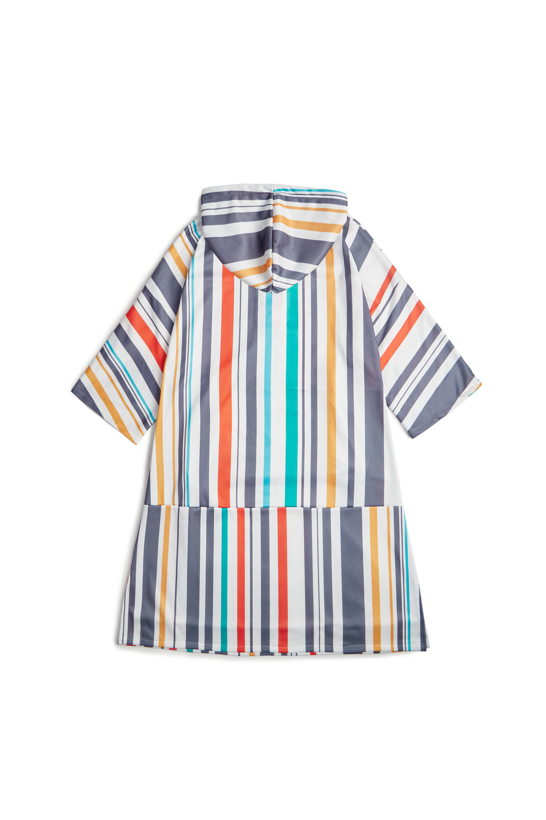 Trendy Colorful Stripe Batwing Sleeve Hoodie